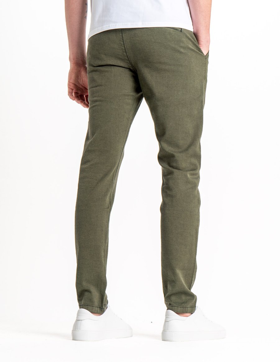 CLASSIC PANTS SLIM NATURE GREEN