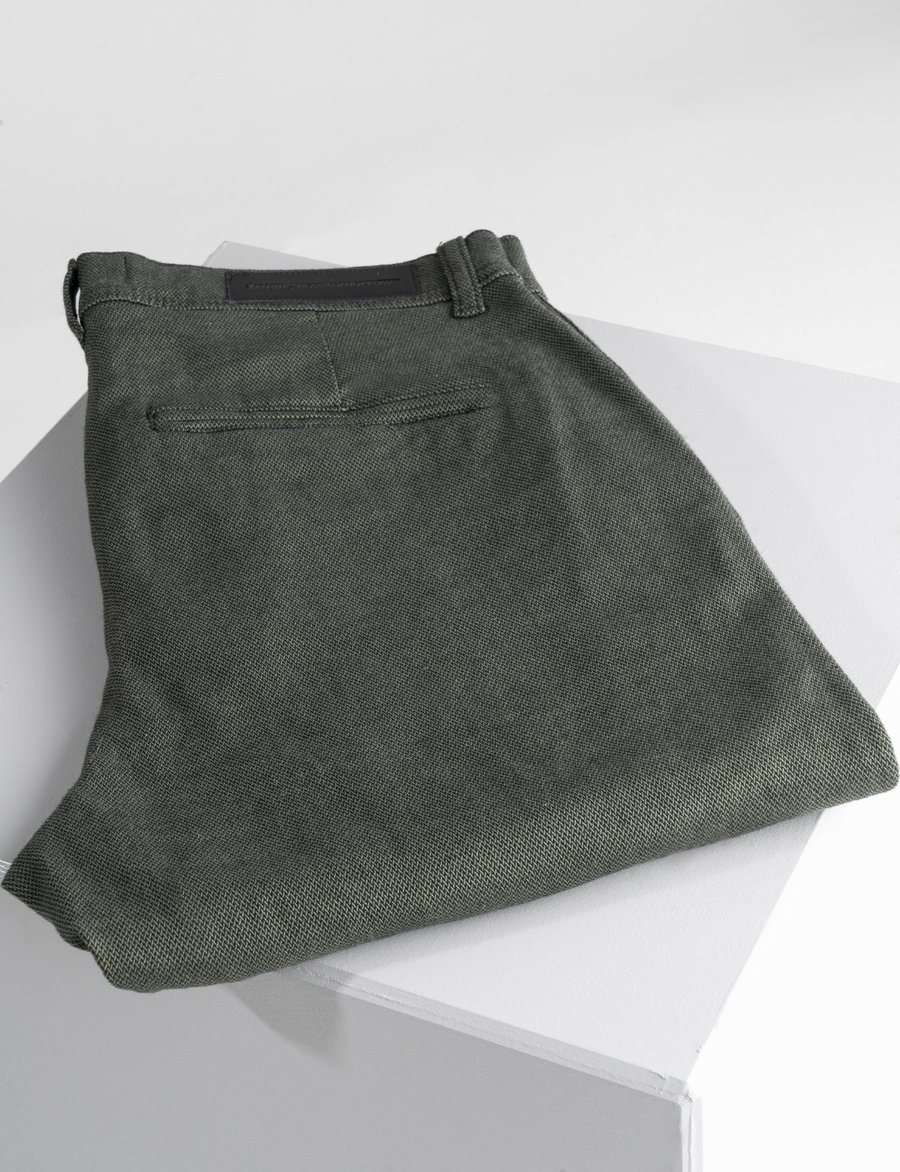 CLASSIC PANTS SLIM NATURE GREEN